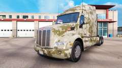 Camuflagem skins para o Peterbilt e Kenworth tratores para American Truck Simulator