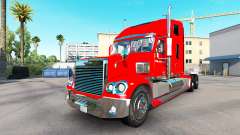 A pele sobre a Budweiser trator Freightliner Coronado para American Truck Simulator