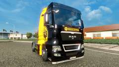 BvB pele para HOMEM caminhões para Euro Truck Simulator 2