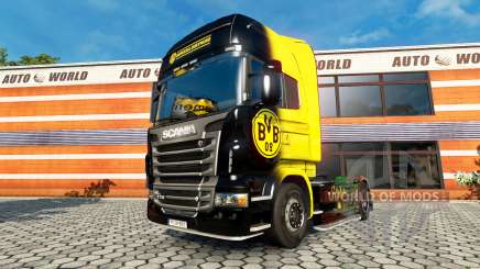 BvB pele para o Scania truck para Euro Truck Simulator 2