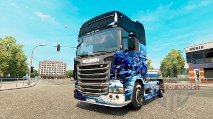 Terra pele para o Scania truck para Euro Truck Simulator 2