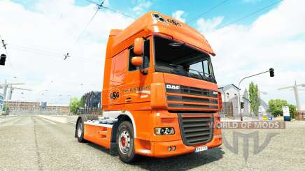 GSG pele para caminhões DAF para Euro Truck Simulator 2