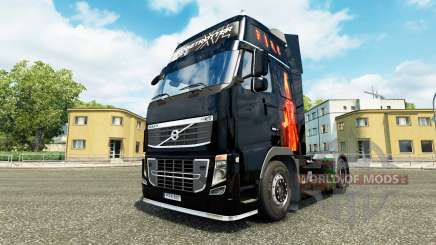 Fogo de pele para a Volvo caminhões para Euro Truck Simulator 2