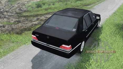 Mercedes-Benz S600 (W140)[03.03.16] para Spin Tires