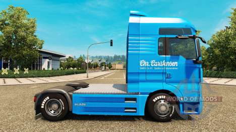 Carstensen de pele para HOMEM caminhão para Euro Truck Simulator 2