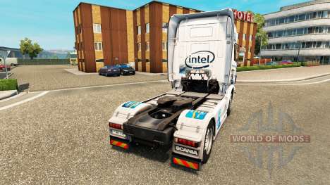 Intel pele para o Scania truck para Euro Truck Simulator 2