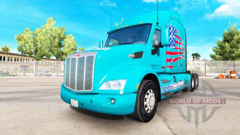 Pele-Americano de Caminhão em caminhão Peterbilt para American Truck Simulator