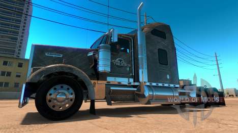 Kenworth W900 SCS Paintjob para American Truck Simulator