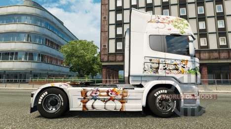 Pele Kinder na unidade de tracionamento Scania para Euro Truck Simulator 2