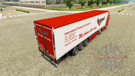 Lognet pele v2.0 para a Volvo caminhões para Euro Truck Simulator 2