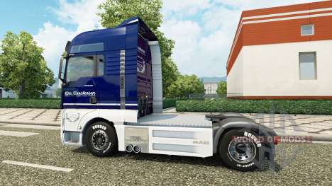 Carstensen de pele para HOMEM caminhão v2.0 para Euro Truck Simulator 2