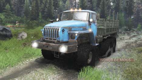 Ural-4320 União Soviética [03.03.16] para Spin Tires