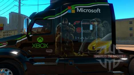 Xbox pele para Peterbilt 579 para American Truck Simulator