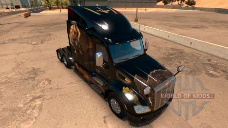 Perbilt 579 Rogue and Genie skin para American Truck Simulator
