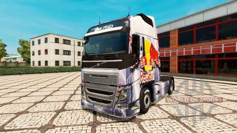 RedBull pele para a Volvo caminhões para Euro Truck Simulator 2