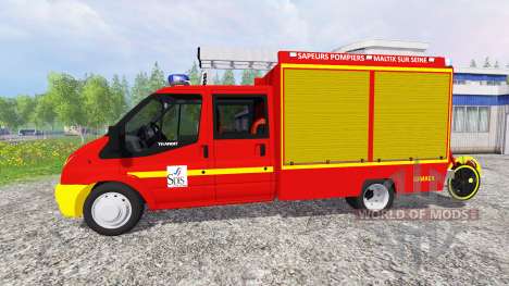 Ford Transit [sapeurs pompiers] para Farming Simulator 2015