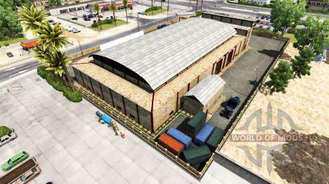 Garagens T. L. Europa para American Truck Simulator