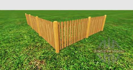 Wooden fence para Farming Simulator 2015