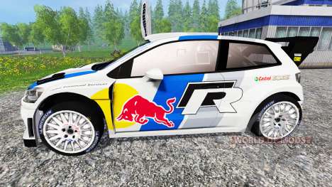 Volkswagen Polo WRC Red Bull para Farming Simulator 2015