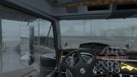 A chuva de novo (3D Realistas ASMR Chuva, Neblin para American Truck Simulator