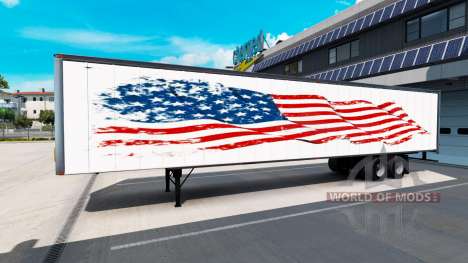 Uma coleção de peles em trailers para American Truck Simulator