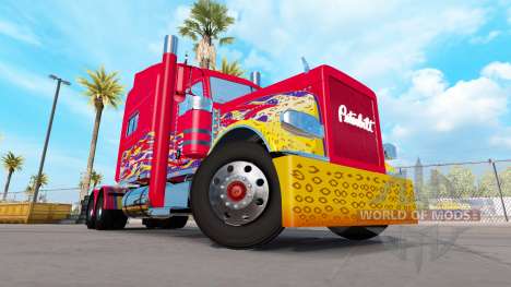 A pele do caminhão Pick-up para o Peterbilt 389 para American Truck Simulator