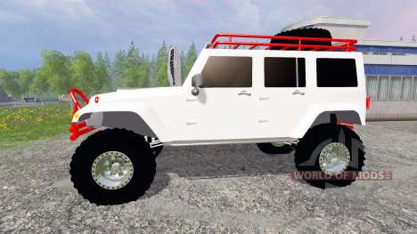 Jeep Wrangler para Farming Simulator 2015