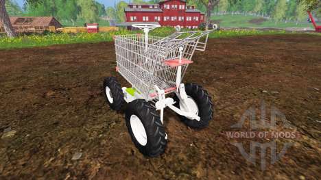 Manual carrinho de supermercado para Farming Simulator 2015