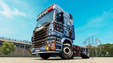 Pele Mass Effect 3 na unidade de tracionamento S para Euro Truck Simulator 2