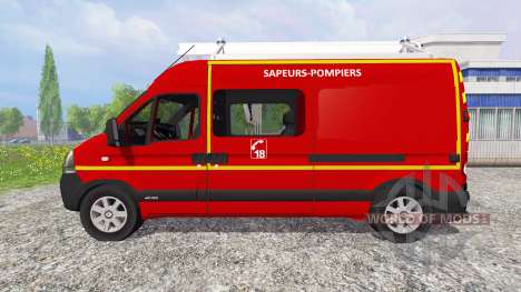 Renault Master [sapeurs-pompiers] v2.0 para Farming Simulator 2015