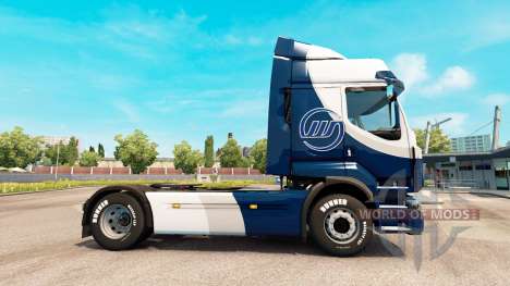 Pele Williams F1 Team para Renault para Euro Truck Simulator 2