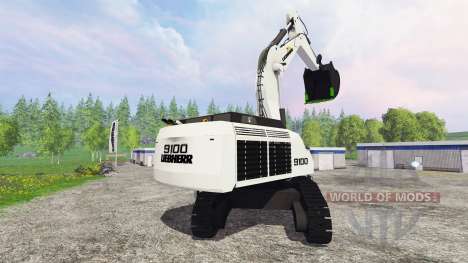 Liebherr R9100 para Farming Simulator 2015