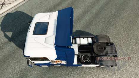 Pele Williams F1 Team na unidade de tracionament para Euro Truck Simulator 2