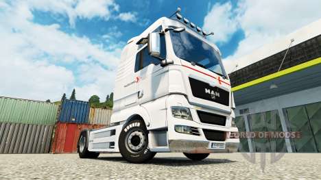 Pele Klaus Bosselmann no caminhão HOMEM para Euro Truck Simulator 2