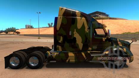 Pele de Camuflagem para Peterbilt 579 para American Truck Simulator