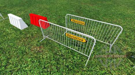 Construction Signs v1.1 para Farming Simulator 2015
