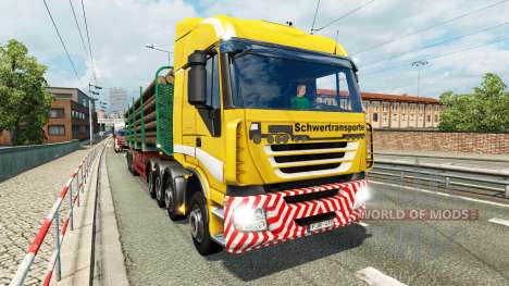 Páginas para colorir de caminhões para o tráfego para Euro Truck Simulator 2