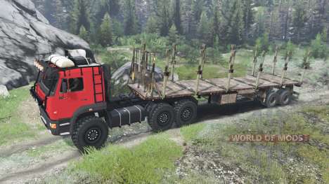 KamAZ-65221 [03.03.16] para Spin Tires