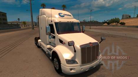 Celadon de Camionagem скин для Peterbilt 579 para American Truck Simulator