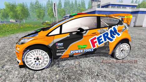 Ford Fiesta WRC para Farming Simulator 2015