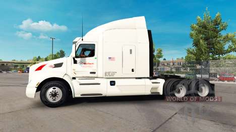 Wallbert pele para o caminhão Peterbilt para American Truck Simulator
