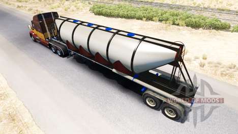Semi-reboque caminhão de cimento para American Truck Simulator