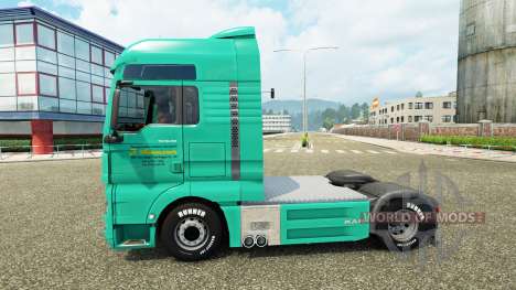 Pele J. Simmerer no caminhão HOMEM para Euro Truck Simulator 2