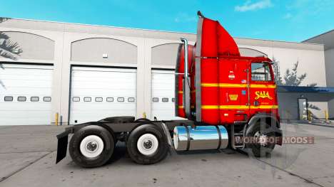 Pele SAIA do caminhão Freightliner FLB para American Truck Simulator