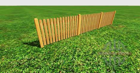 Wooden fence para Farming Simulator 2015