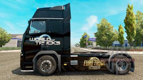 O Mundo de Caminhões pele para a Volvo caminhões para Euro Truck Simulator 2