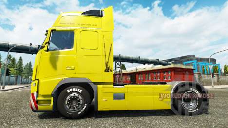 Gertzen Transporte de pele para a Volvo caminhõe para Euro Truck Simulator 2