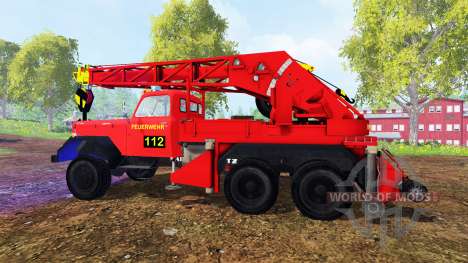 Magirus-Deutz 200D26A [firemen truck crane] para Farming Simulator 2015