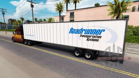 Pele Roadruner no trailer para American Truck Simulator