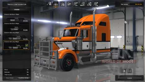 Física realista e suspensão para American Truck Simulator